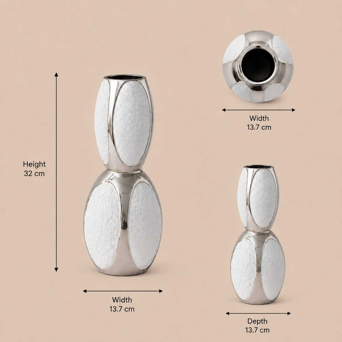 Oval Olive Vase