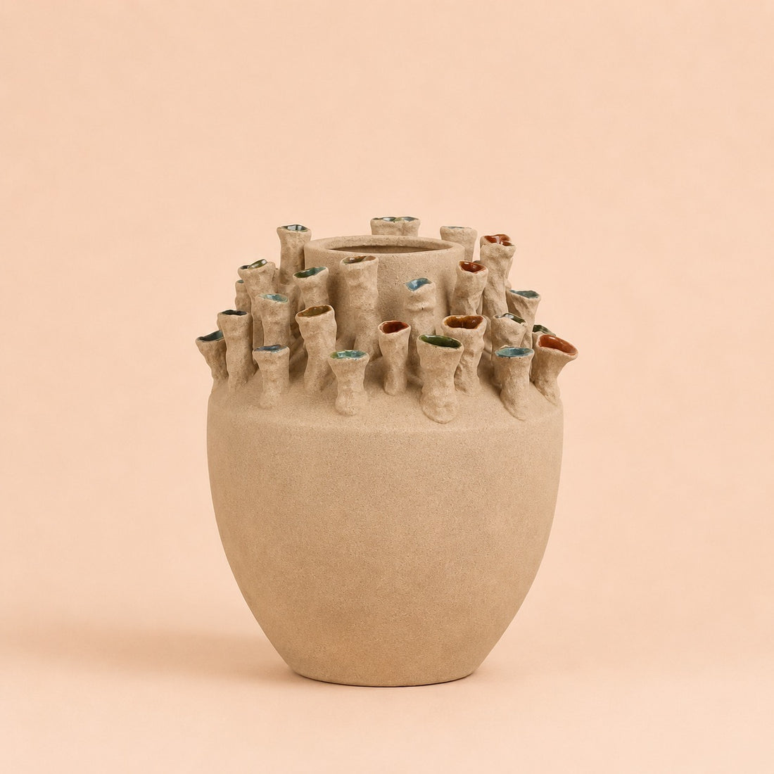 Color Head Vase