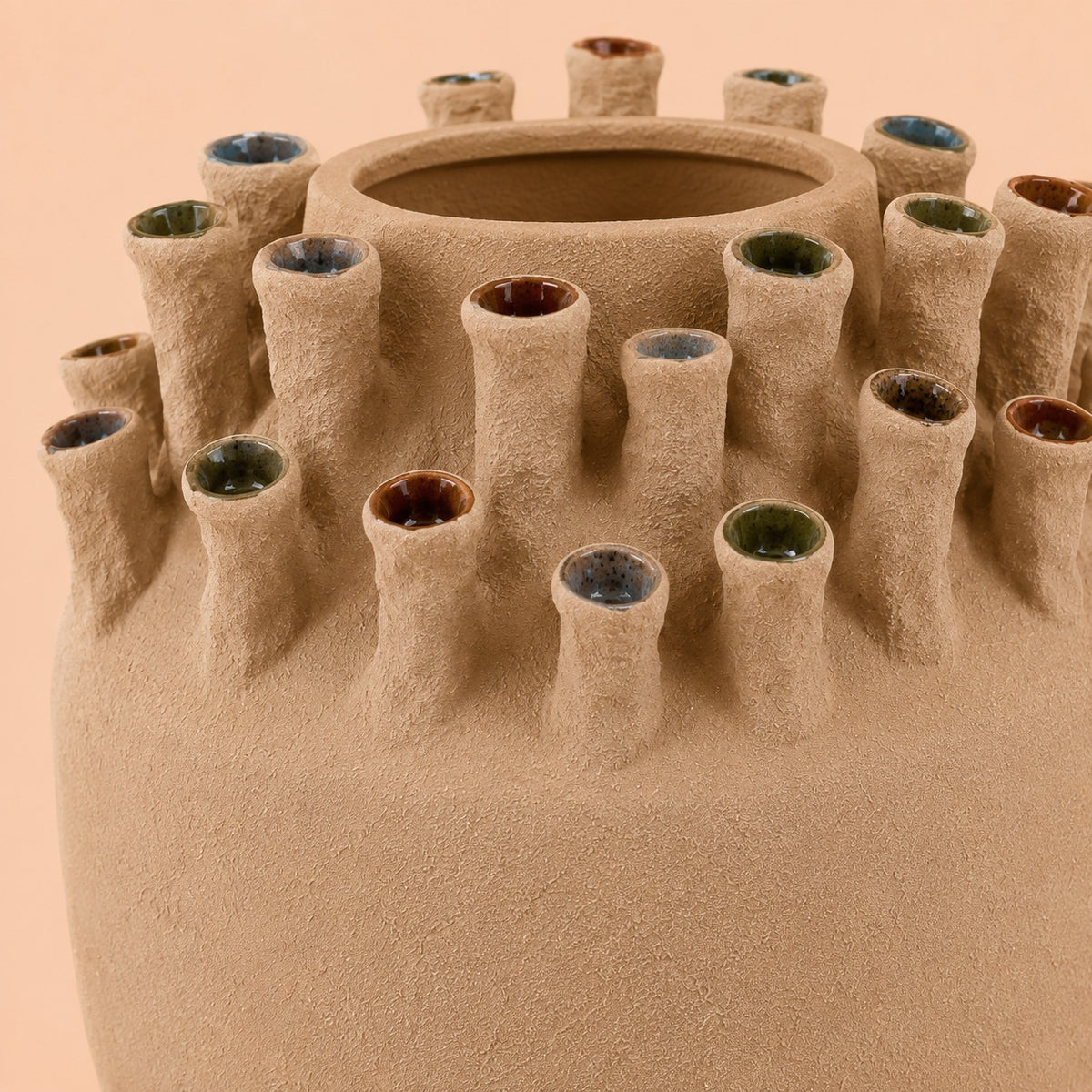 Color Head Vase