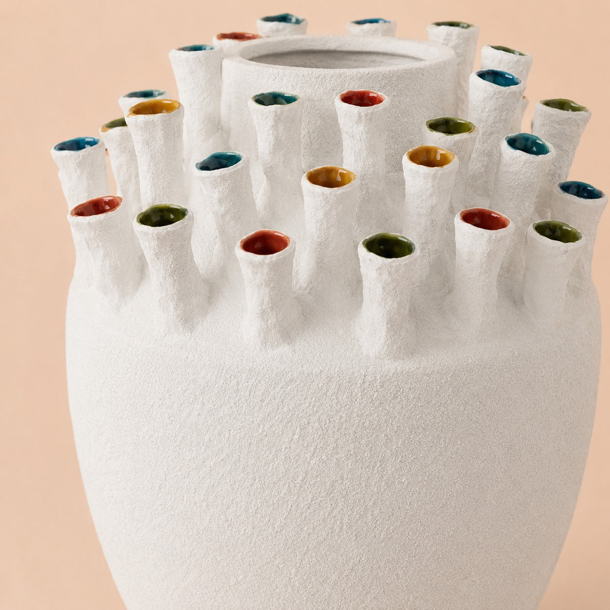 Color Head Vase