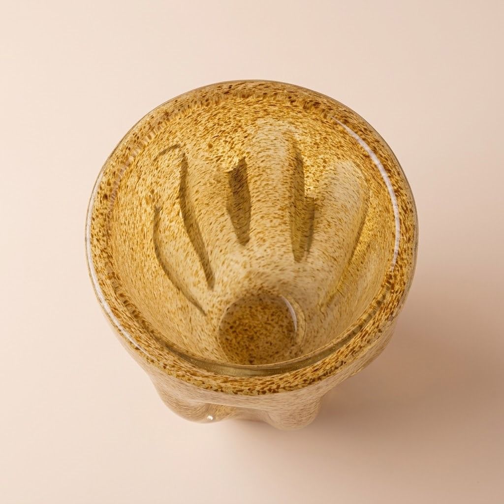 Elegant Clear Glass Vase