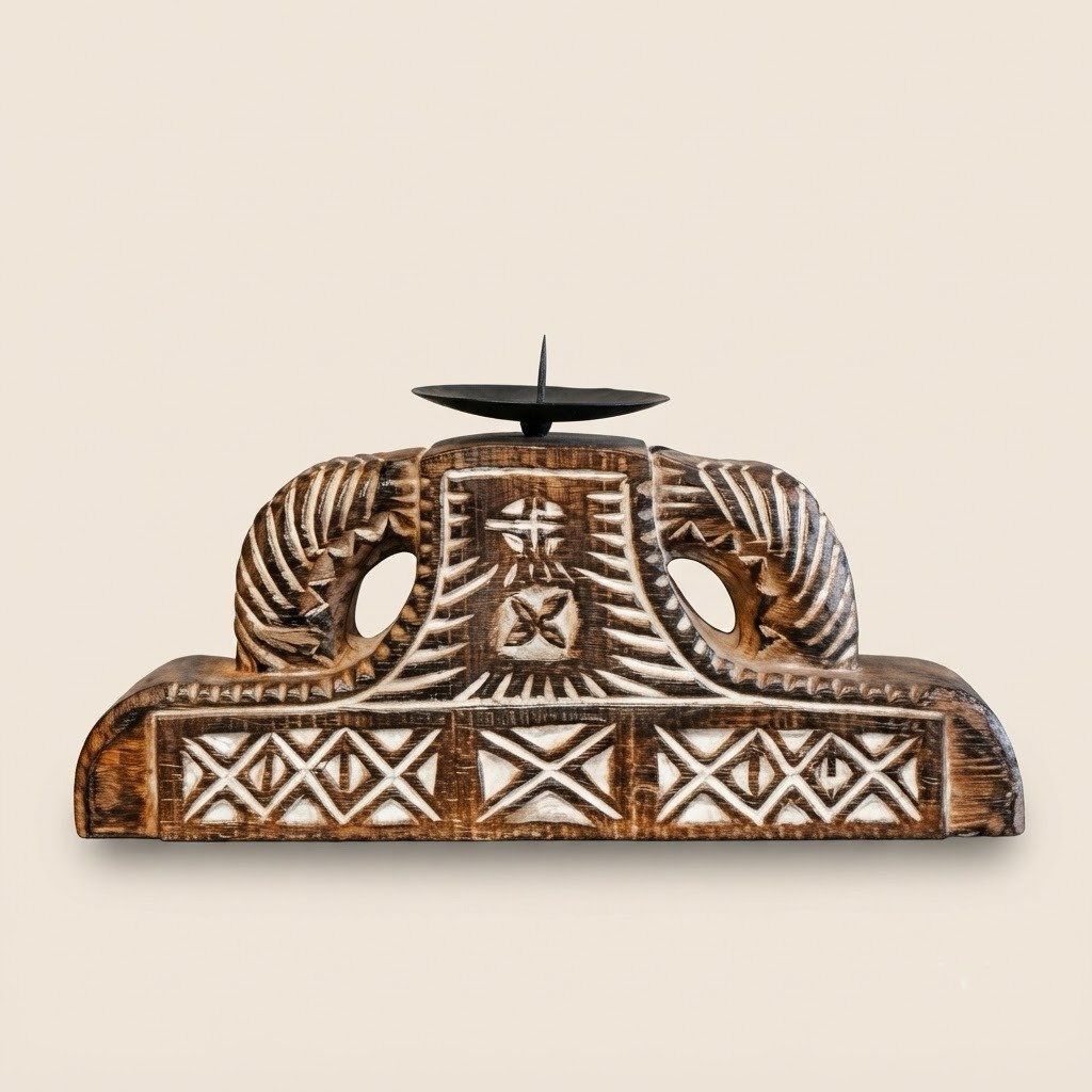 Amberwood Candle Stand