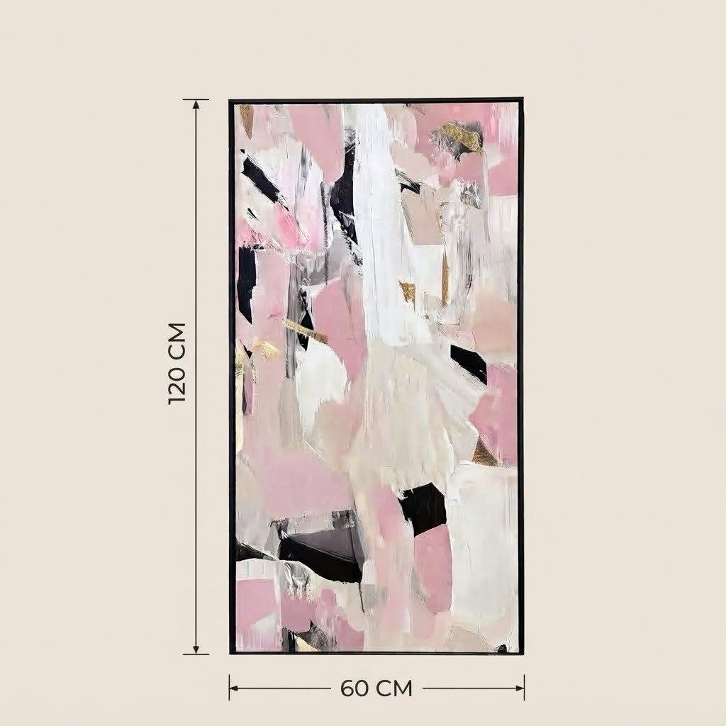 Pink Abstract Canvas