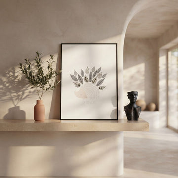 Single-Frame Spray Paint Wall Art