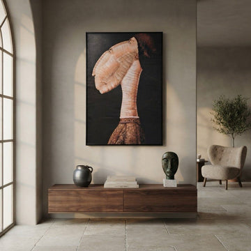 Single-Frame Spray Paint Wall Art