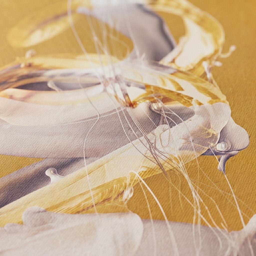 Single-Frame Spray-Paint Wall Art