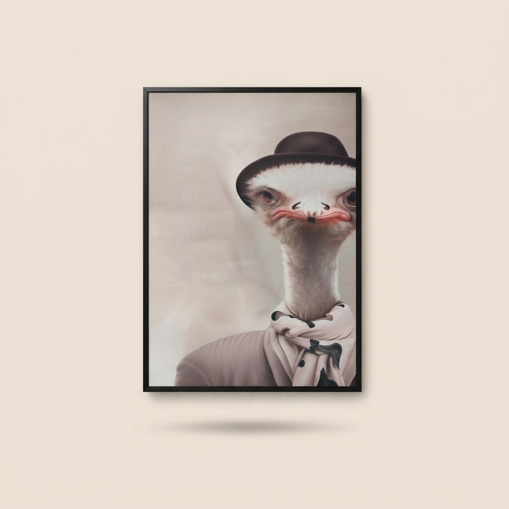 Single-Frame Spray-Paint Wall Art