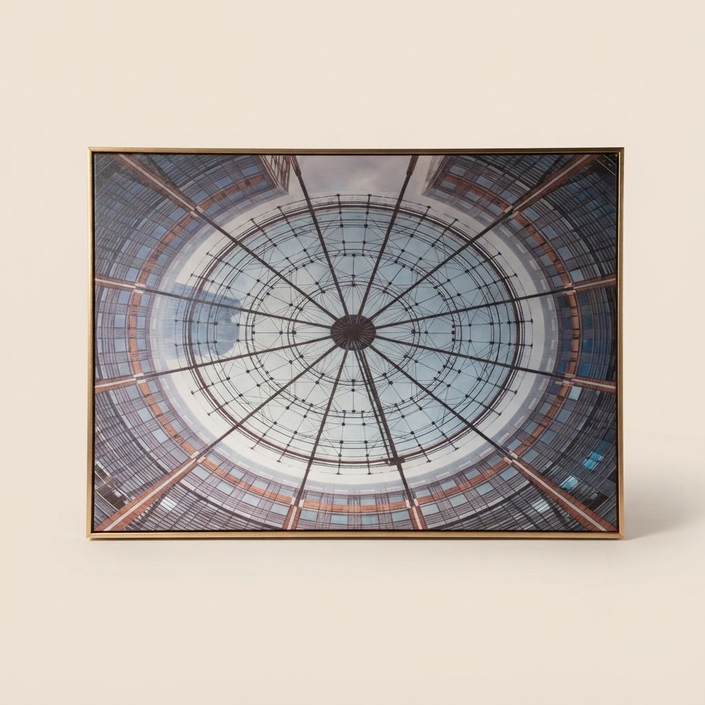 Single-Frame Spray-Paint Wall Art
