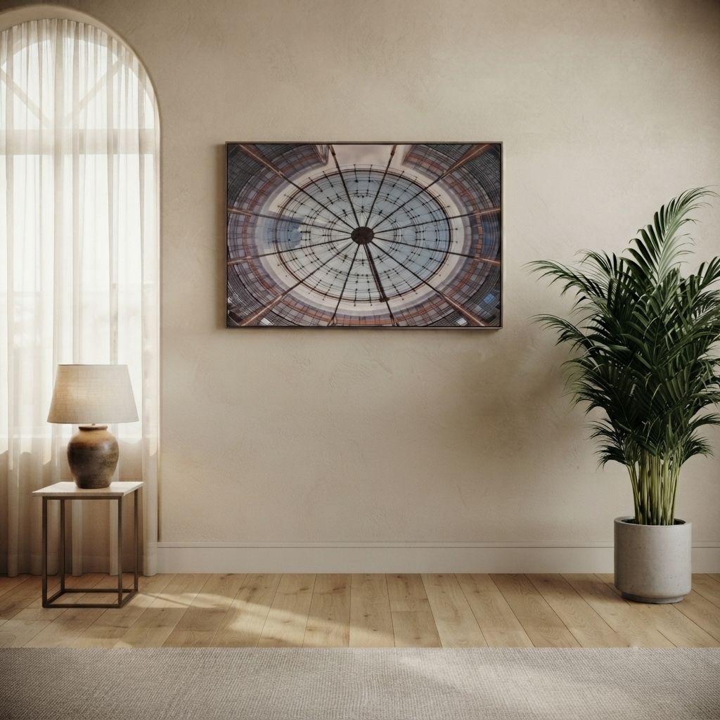 Single-Frame Spray-Paint Wall Art