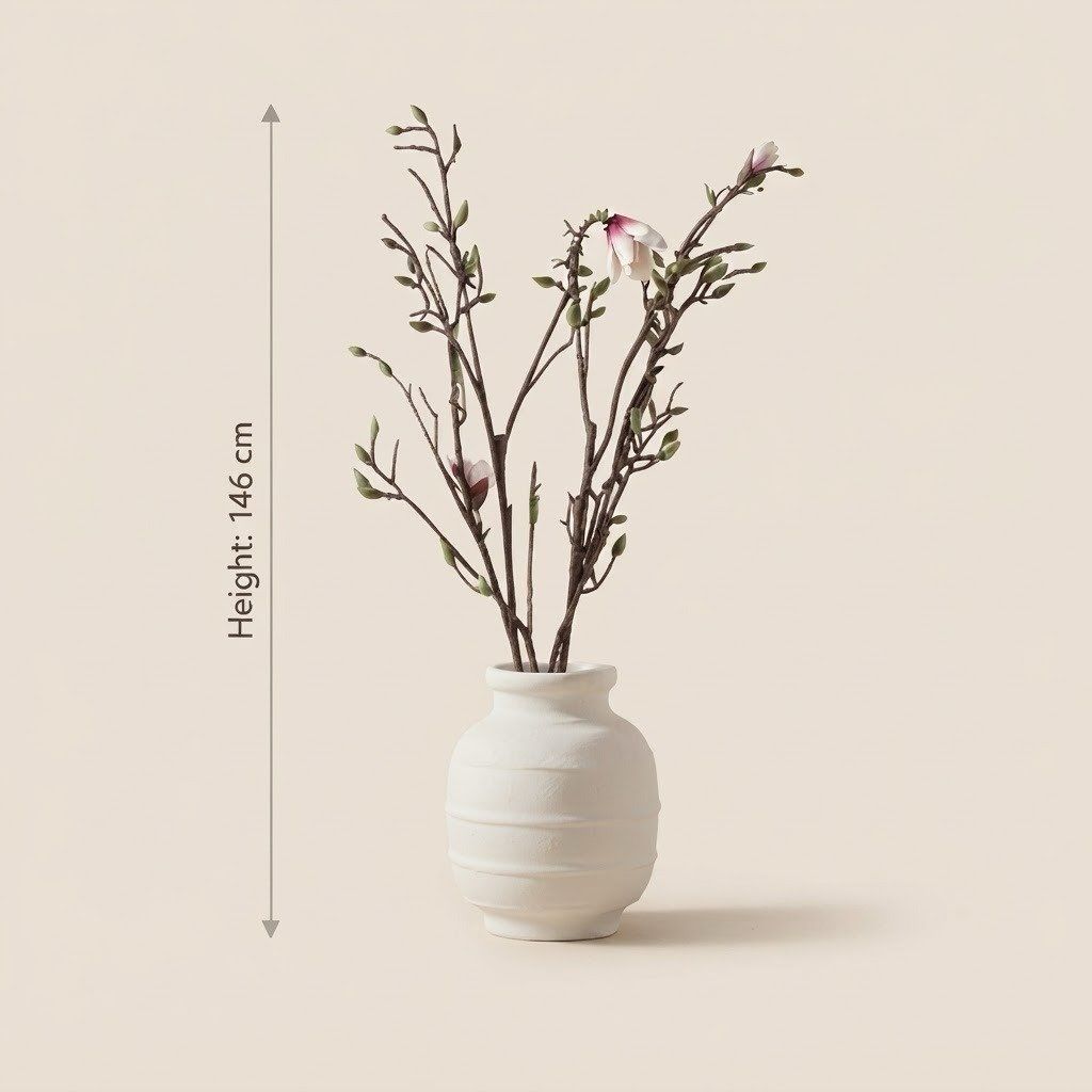 Artificial Flowering Branch Plant â€“ Pink