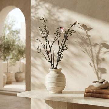 Artificial Flowering Branch Plant â€“ Pink