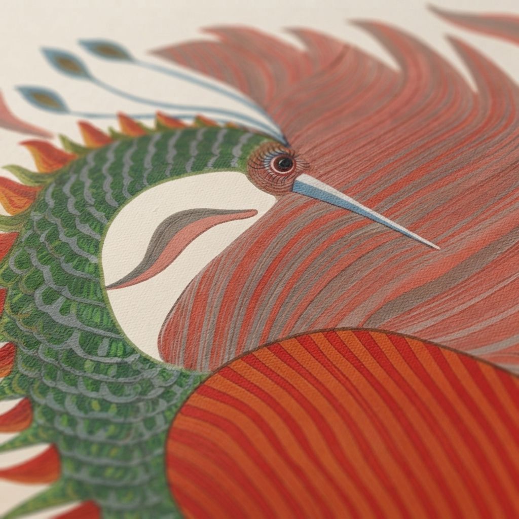 Vibrant Phoenix Wall Art