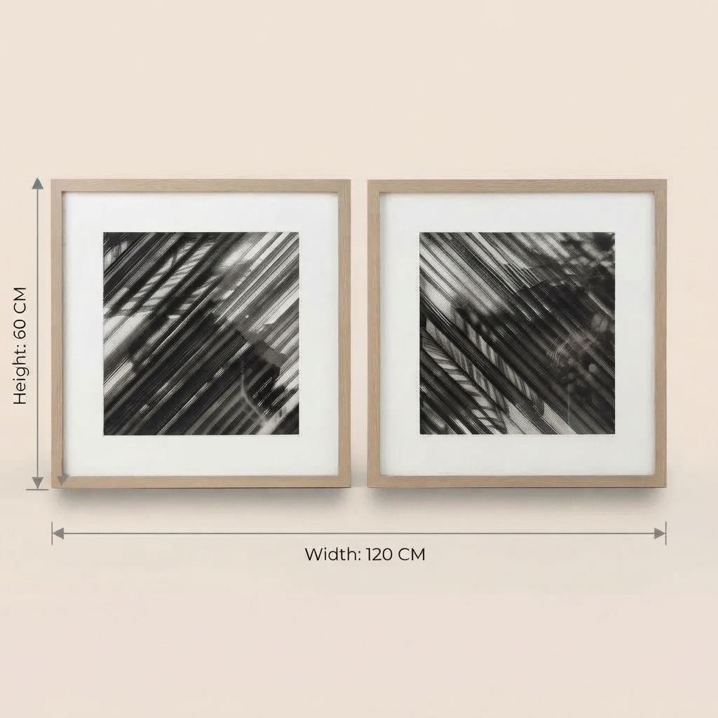 Glass-Framed Printed Wall Art