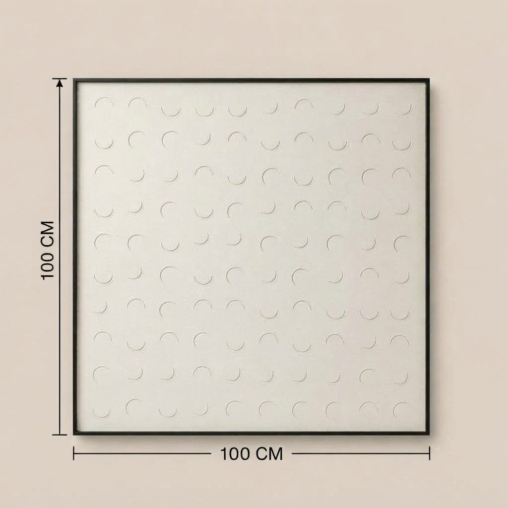 Textured Paperboard Wall Art