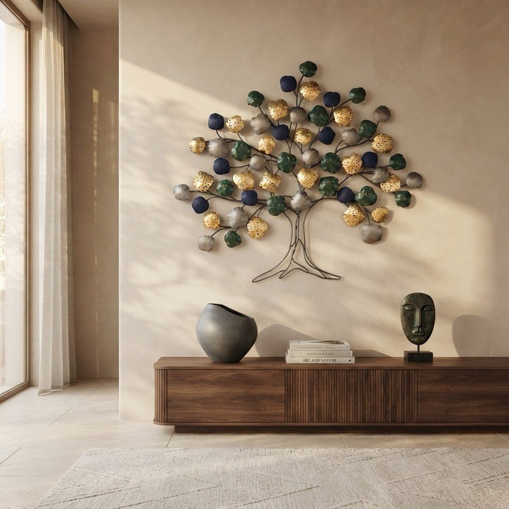 Metal Wall Sculptural Art