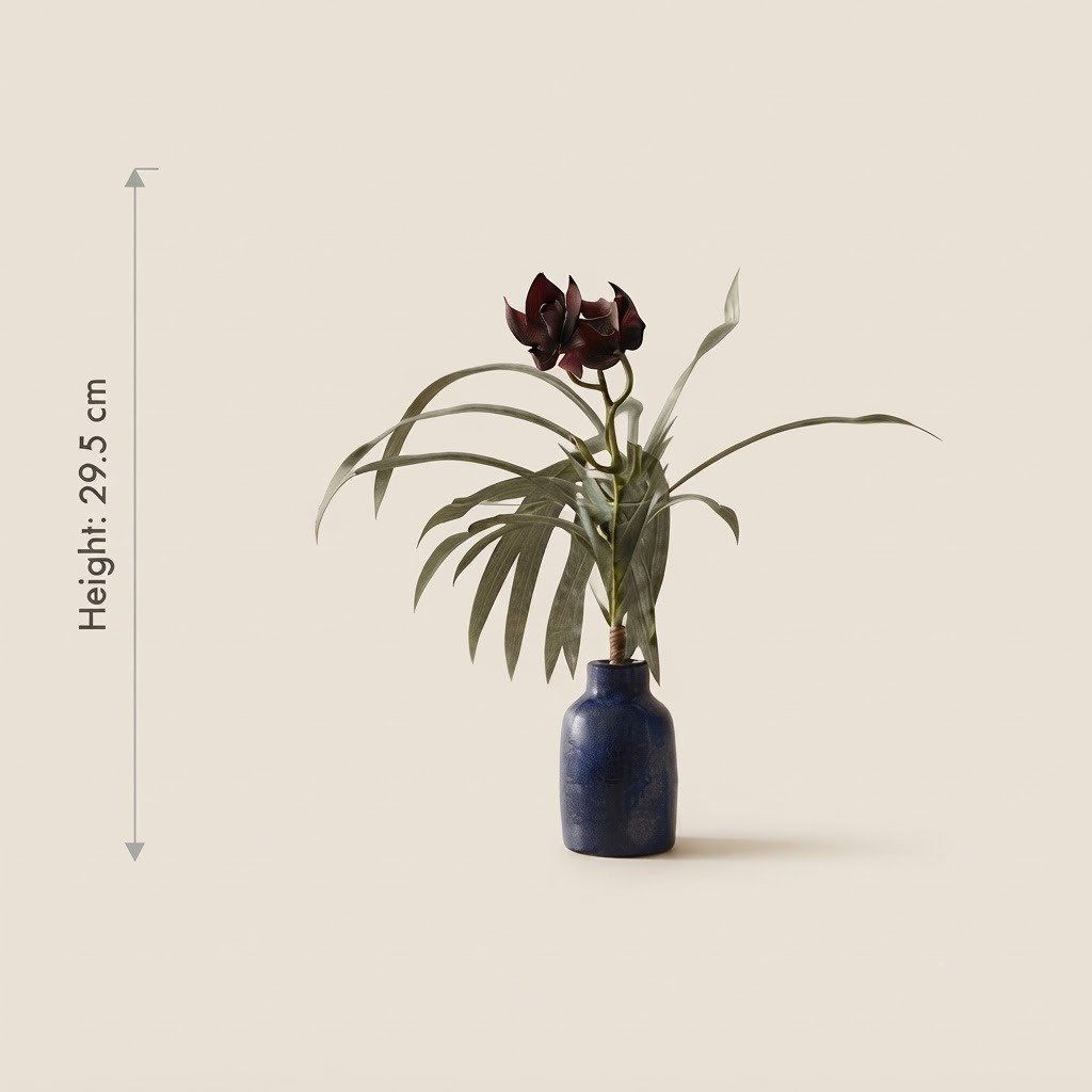 Artificial Orchid Stem Decor