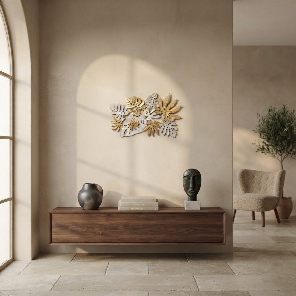 Sculptural Metal Wall Art
