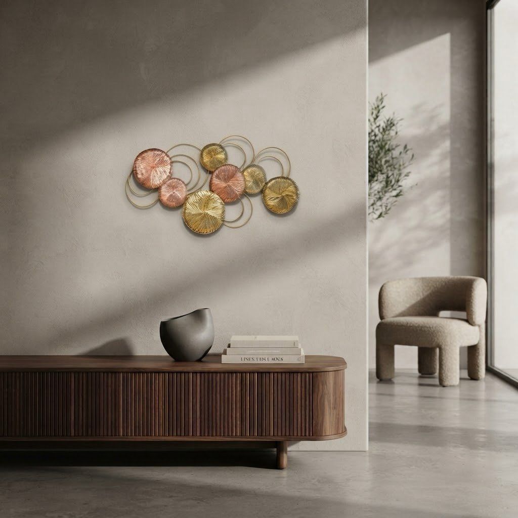 Sculptural Metal Wall Art