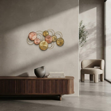 Sculptural Metal Wall Art