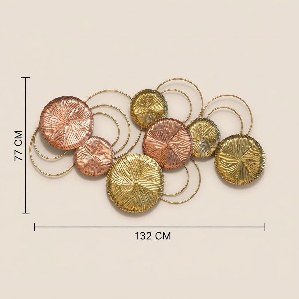 Sculptural Metal Wall Art