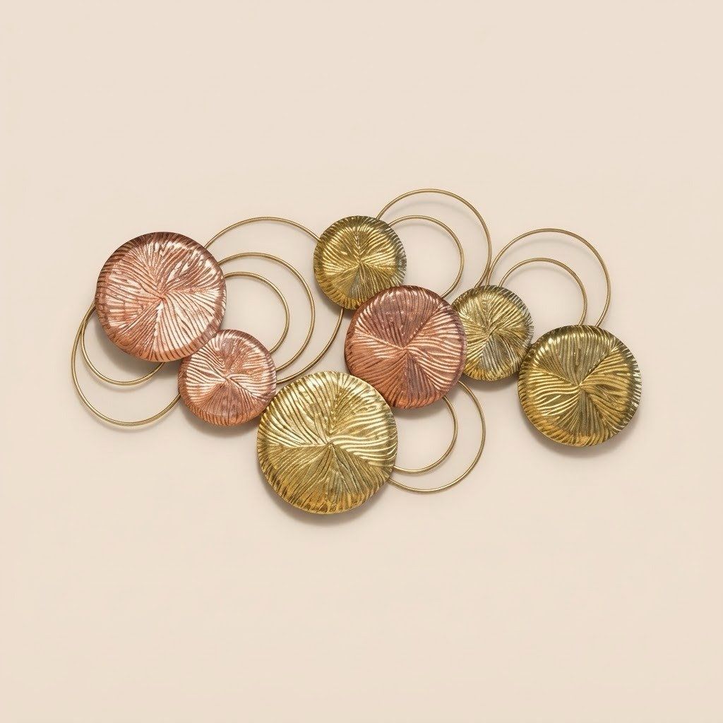 Sculptural Metal Wall Art