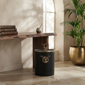 Resin Metal Trash Can
