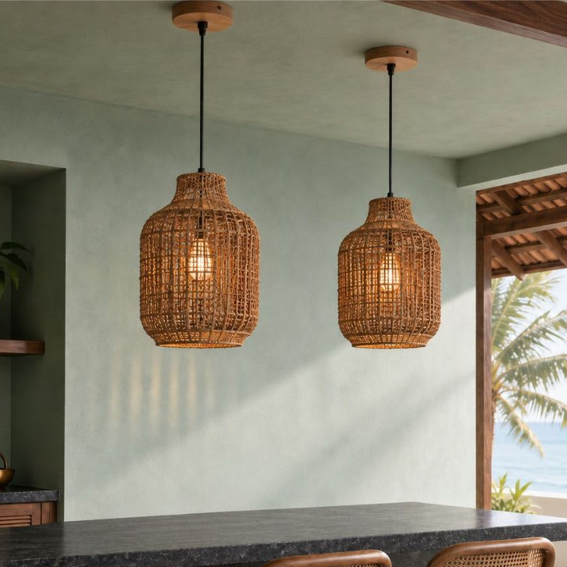 Lampion Banana Botol Lamp Shade