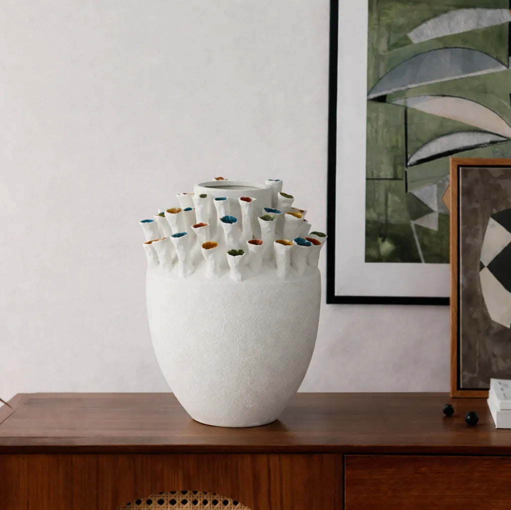 Color Head Vase