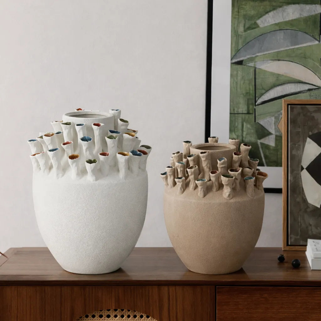 Color Head Vase