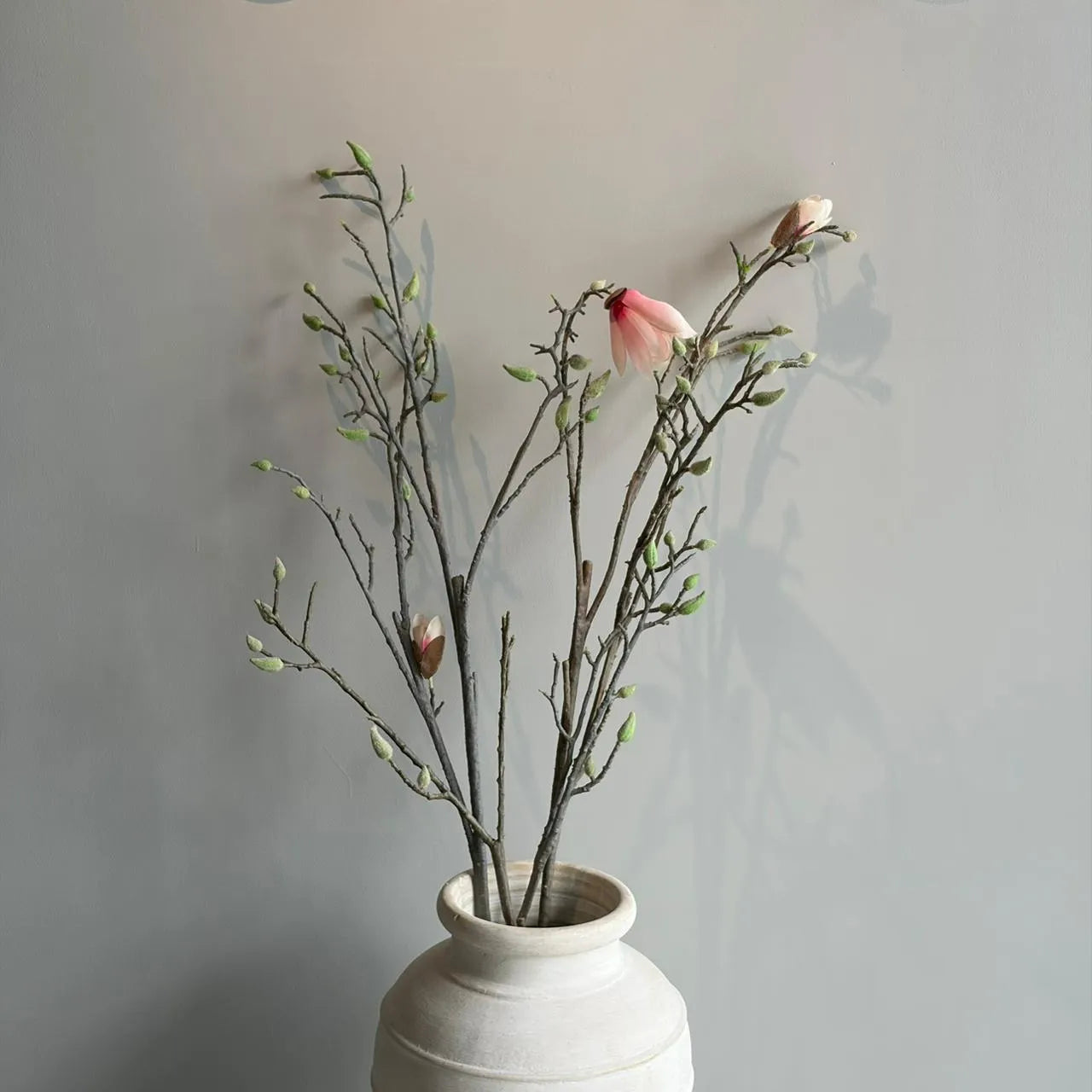 Artificial Flowering Branch Plant – Pink
