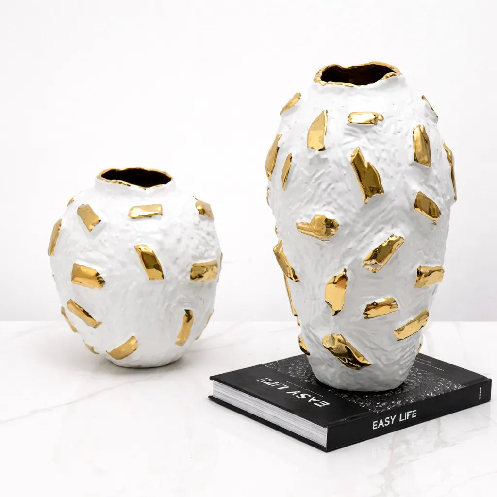 Gold Brick White Bottle
