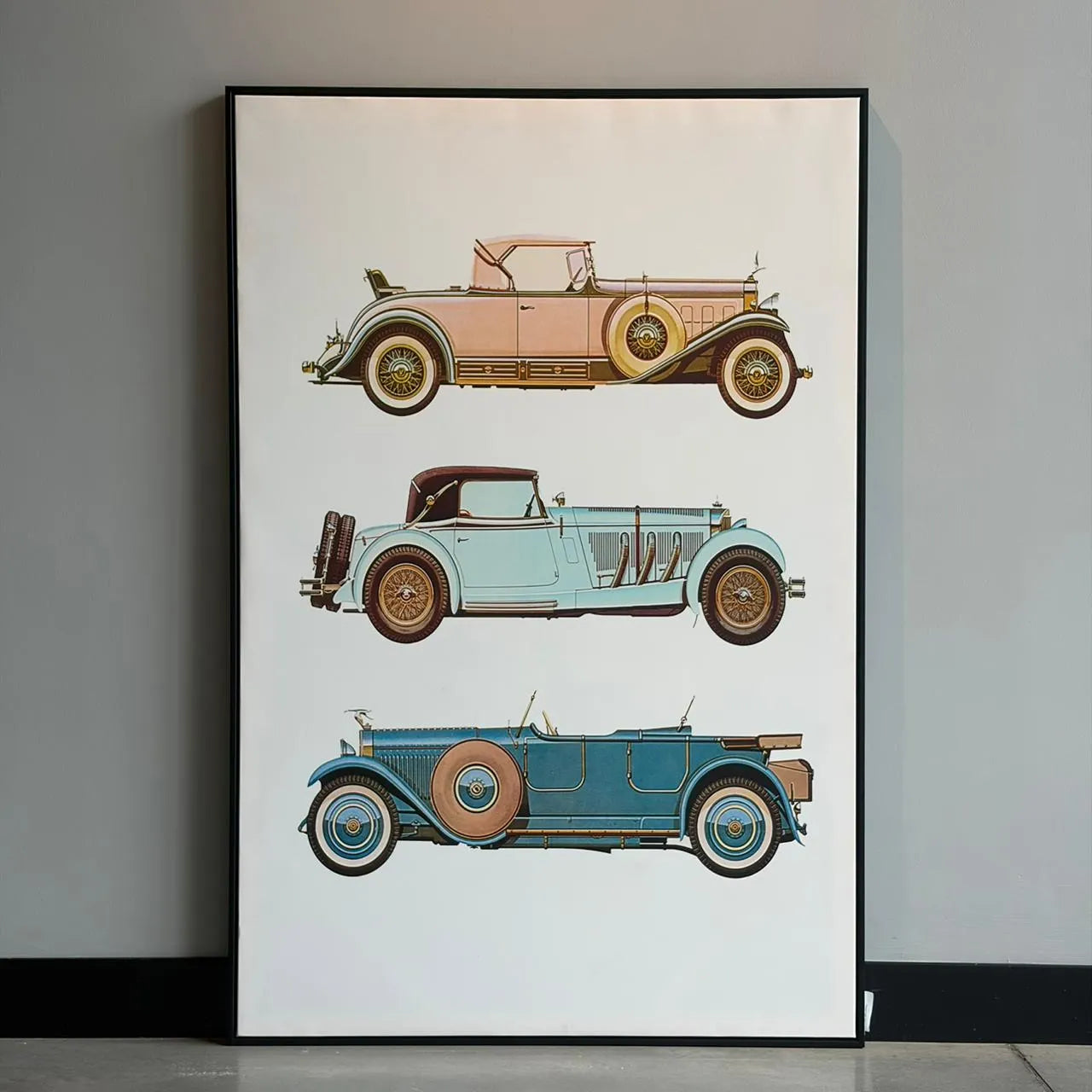 Vintage Car Wall Art