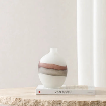 Flowing White Vase