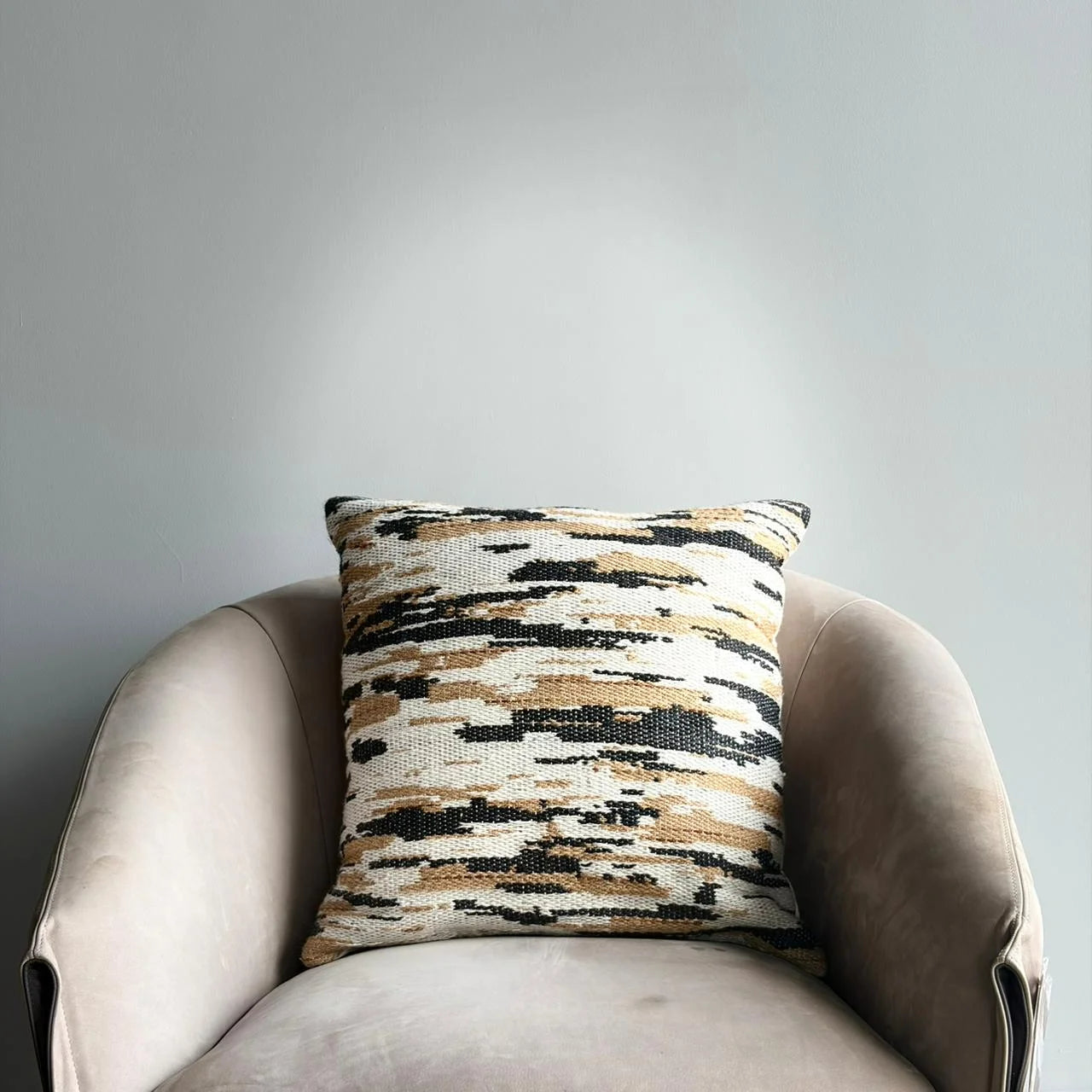 Embroidered Throw Pillow – Multi