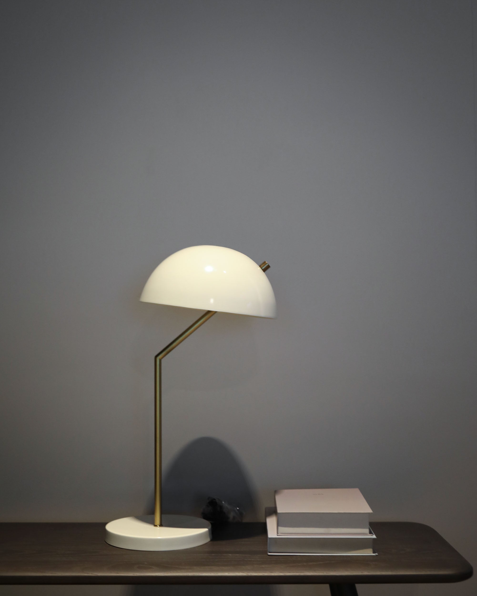 Off-White Iron Freestanding Floor Lamp