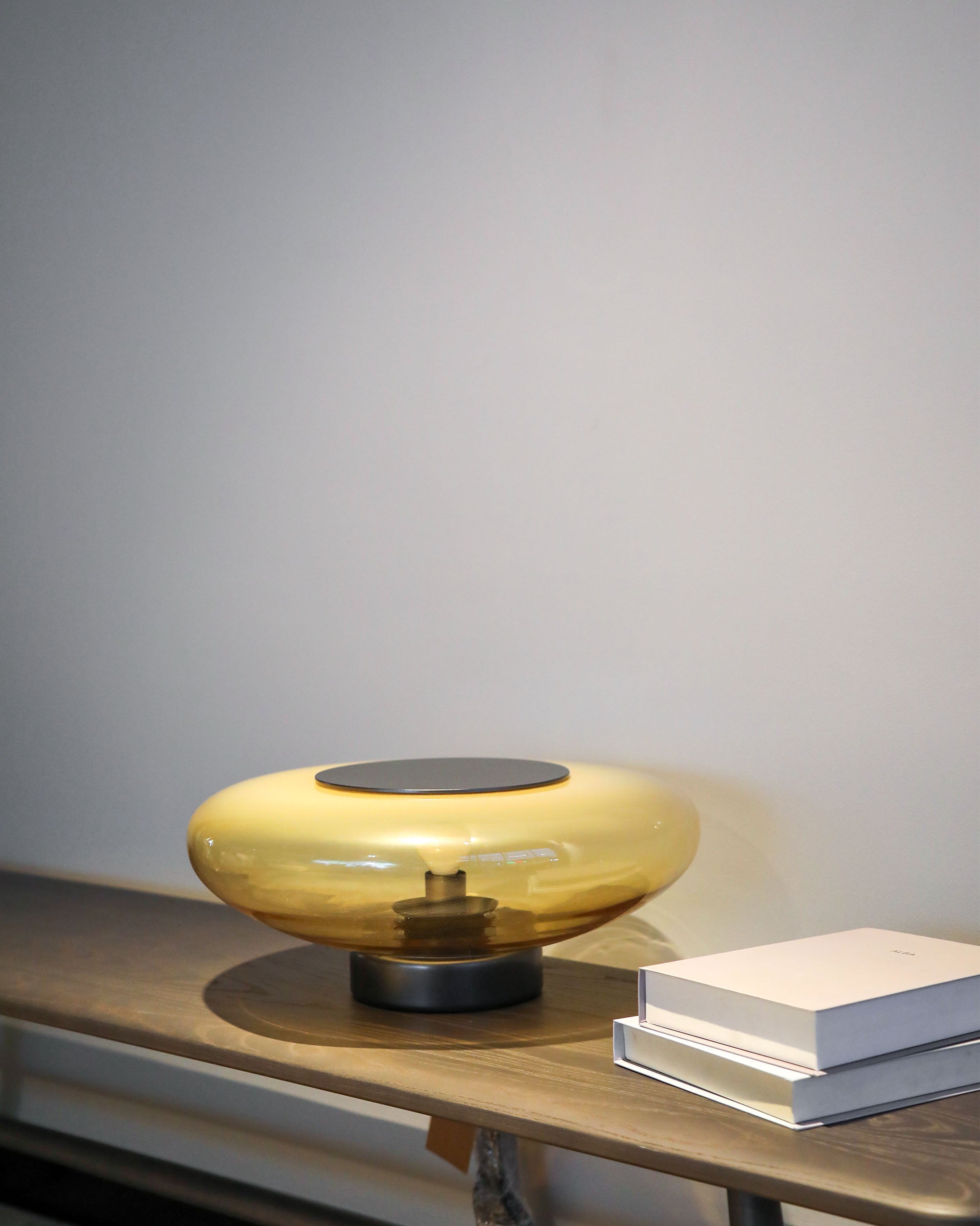 Artisanal Hand-Blown Table Lamp