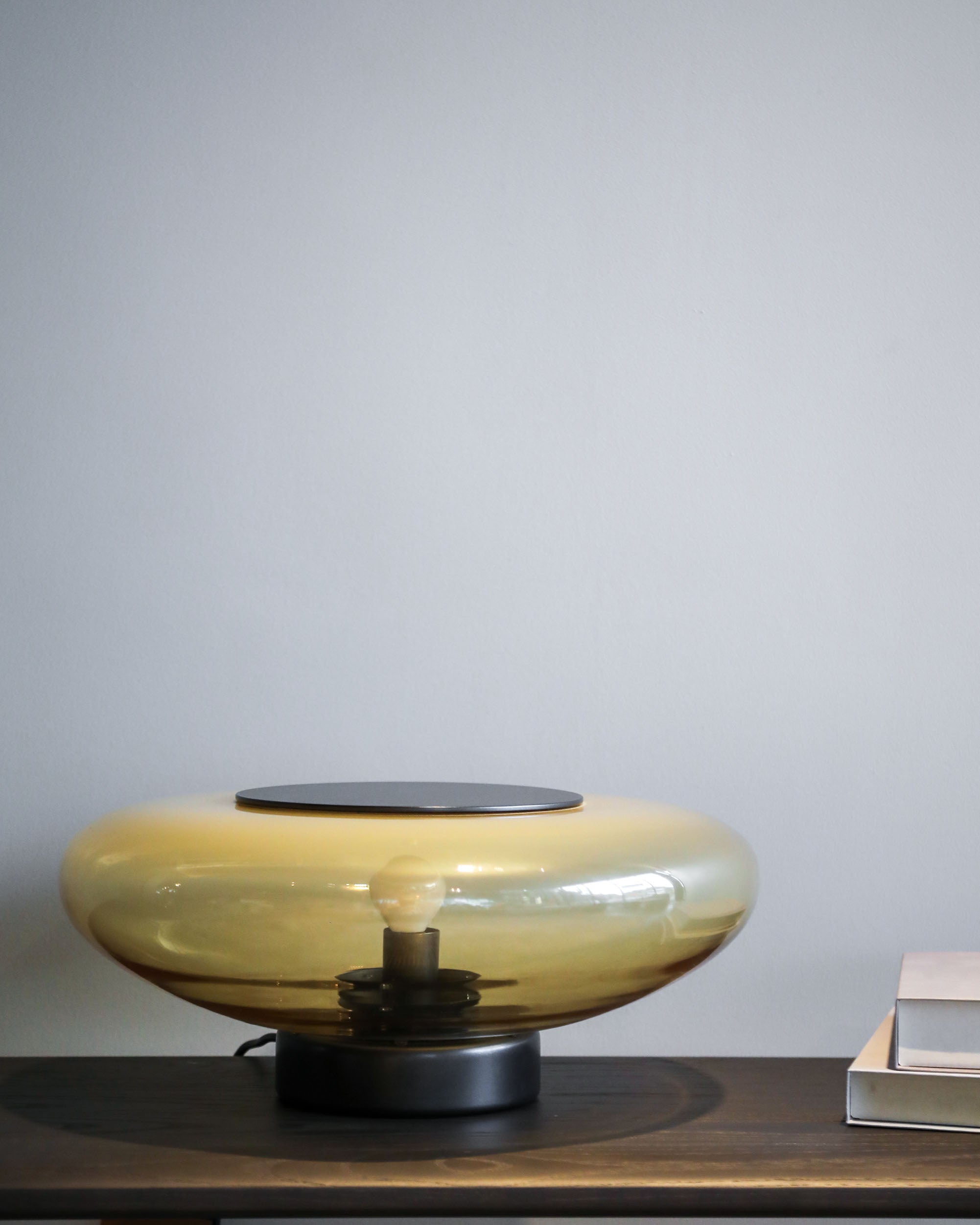 Artisanal Hand-Blown Table Lamp