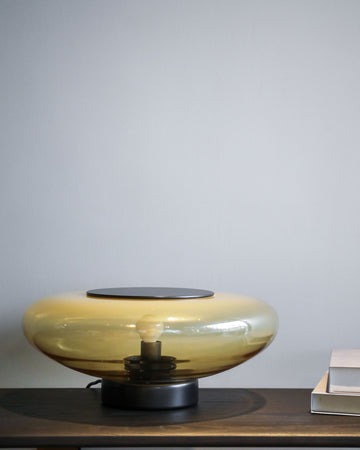 Artisanal Hand-Blown Table Lamp